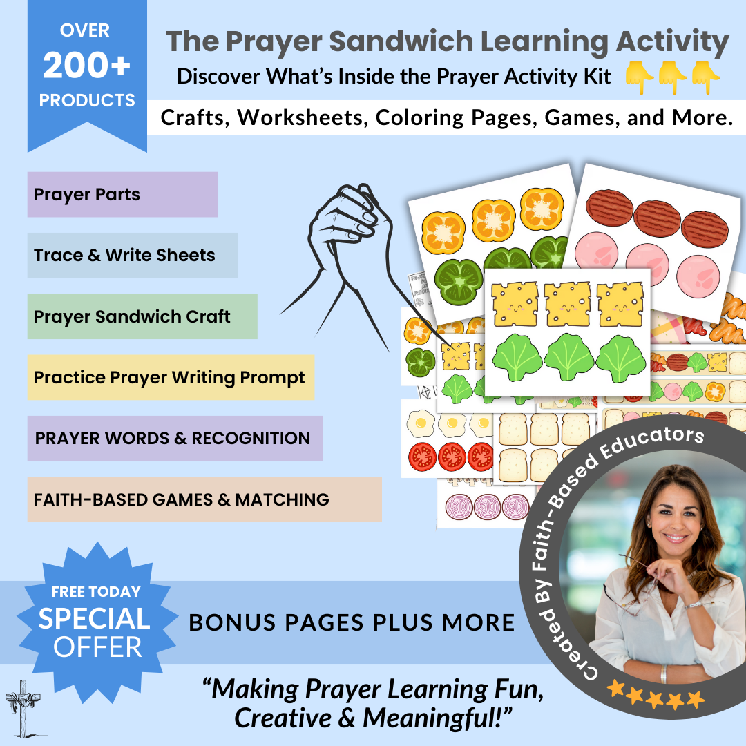 Prayer Sandwich Learning Activity