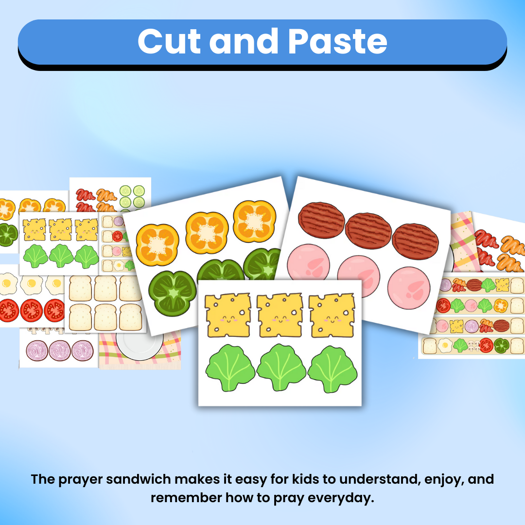 Prayer Sandwich Learning Activity