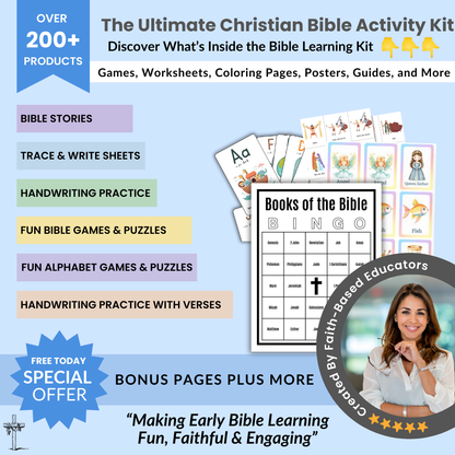 Christian Bible Activity Kit